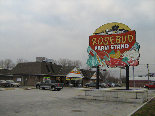 Rose Bud Farm Store outside Altgeld Gardens