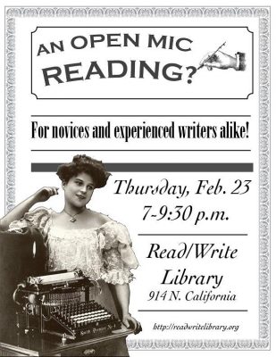 Read/Write Library Open Mic Info