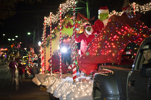 float-Blue Island parade